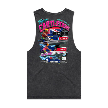 Team Cartledge Men's Stone Wash Tank